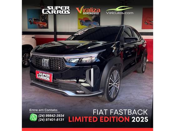 FIAT FASTBACK 1.3 TURBO 270 FLEX LIMITED EDITION AT6 FIAT FASTBACK 1.3 TURBO 270 FLEX LIMITED EDITION AT6